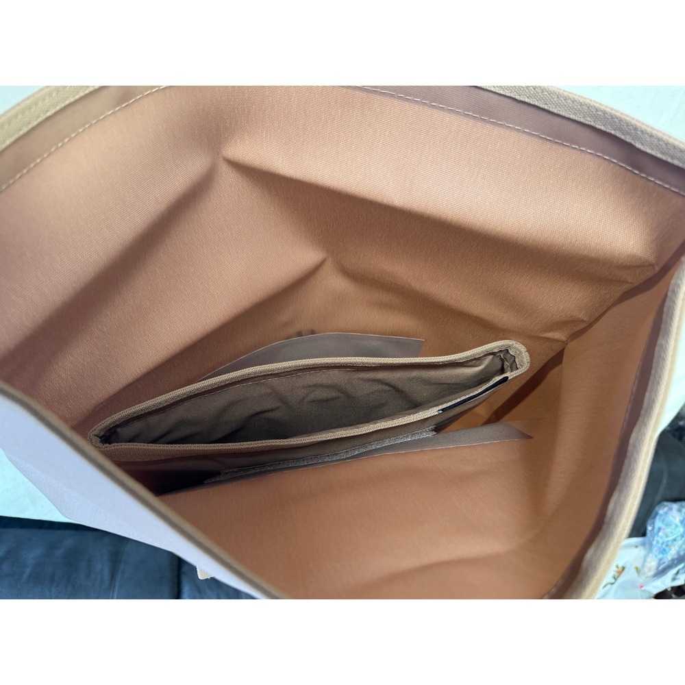 GOT BAG Rolltop‎ Lite Backpack Driftwood Tan Eco Friendly Laptop Sleeve NWT Hike - Picture 10 of 16